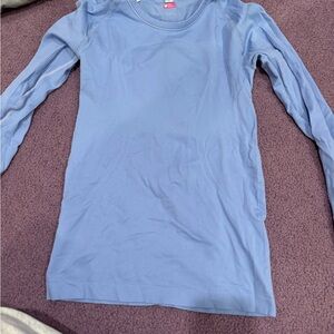 lululemon athletica Kids Blue Short Sleeve Tee